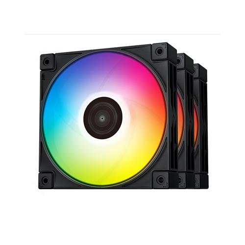 DeepCool FC120-3 IN 1 Computer case Fan 12 cm Black Grey 3 pc(s)