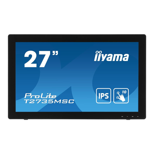 iiyama ProLite T2735MSC 27 Full HD IPS TouchScreen Monitor