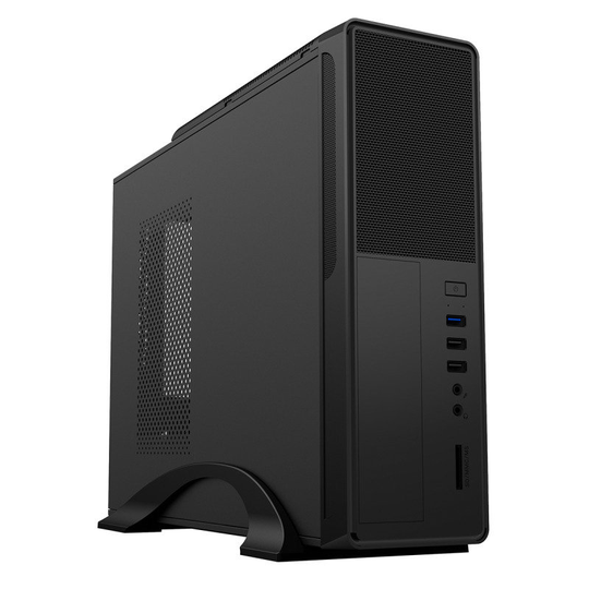 CIT S014B Black Slim ITX Case with 300W Power Supply