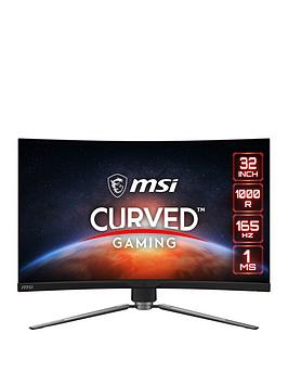 Msi Optix Mpg Artymis 323Cqr 31.5 Inch, Quad Hd, 1Ms, 165Hz, Amd Freesync Premium, Curved 1000R Gaming Monitor