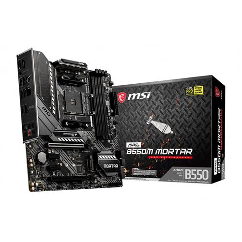 MSI MAG B550M Mortar Socket AM4 Micro ATX AMD B550