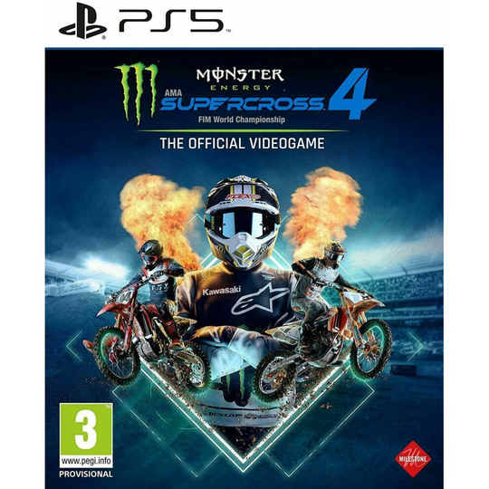 Monster Energy Supercross 4 for Sony Playstation 5 PS5 Video Game