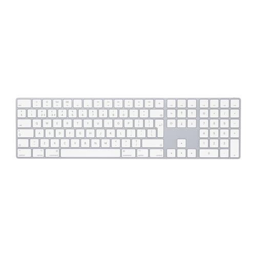 Apple Magic Keyboard with Numeric Keypad - British English - Silver