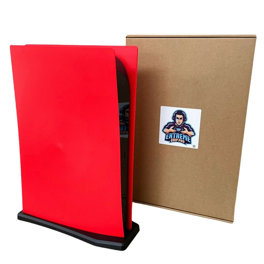 (RED) DIGITAL EDITION Faceplate Shell Case Cover for PlayStation 5 PS5