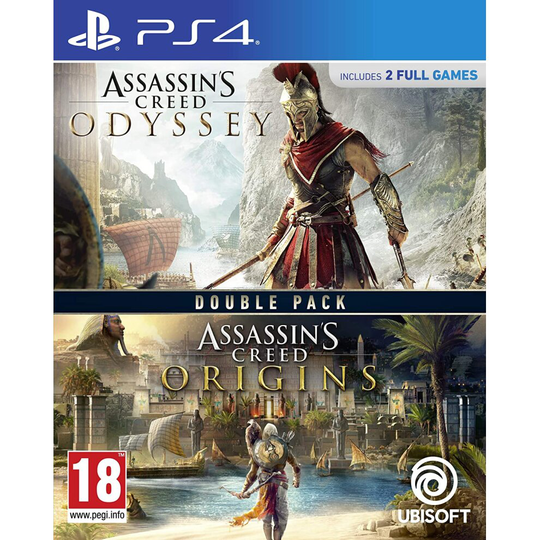 Assassins Creed Odyssey & Origins Double Pack PS4