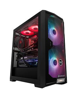Pc Specialist Fusion R9Xs Pc Gaming Desktop - Amd Ryzen 9 7950X, Geforce Rtx 4090, 32Gb Ram, 1Tb Ssd - Black