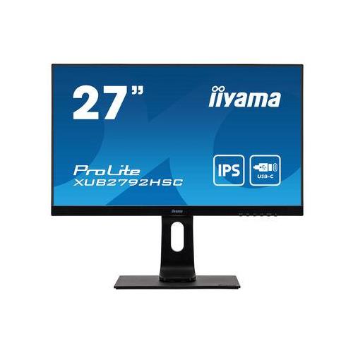 iiyama ProLite XUB2792HSC-B1 computer monitor 68.6 cm (27") 1920 x 1080 pixels Full HD LED Black
