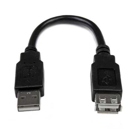 Startech.com 6in USB 2.0 Extension Adapter Cable A to A - M/F