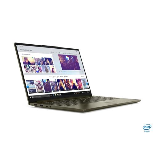 Lenovo Yoga Creator 7i i7-10750H Notebook 39.6 cm (15.6") Full HD Intel Core i7 16 GB DDR4-SDRAM 512 GB SSD NVIDIA GeForce GTX 1650 Wi-Fi 6 (802.11ax) Windows 10 Home Green Metallic