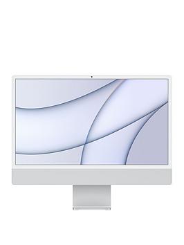 Apple Imac (M1, 2021) 24 Inch With Retina 4.5K Display, 8-Core Cpu, 7-Core Gpu, 256Gb Storage - Silver - Imac Only