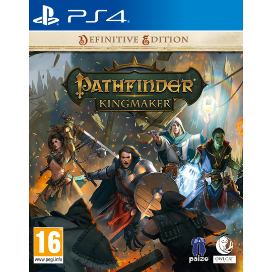 Pathfinder: Kingmaker Definitive Edition for Sony Playstation 4 PS4 Video Game