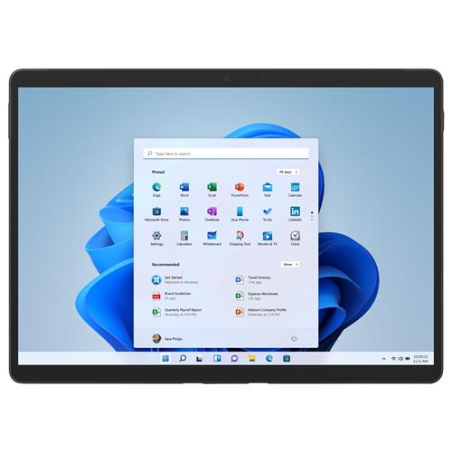 Microsoft Surface Pro 8 256 GB 33 cm (13") Intel Core i5 8 GB Wi-Fi 6 (802.11ax) Windows 11 Home Graphite