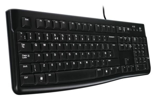 EXDISPLAY Logitech K120 Keyboard - USB - For Business