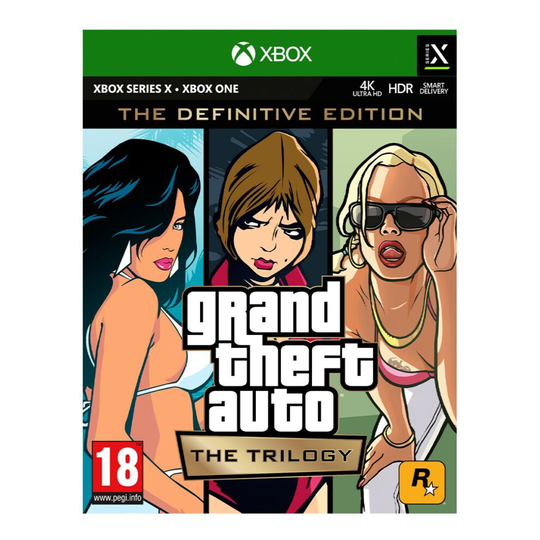 Grand Theft Auto: The Trilogy The Definitive Edition | Microsoft Xbox One | Video Game