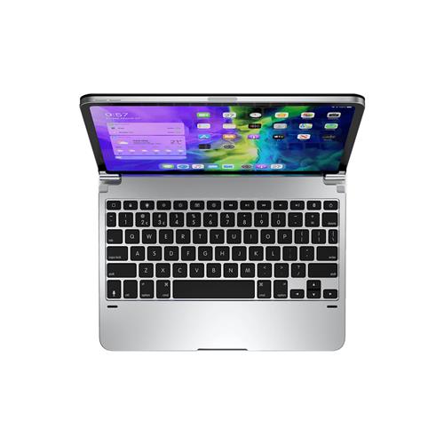 Brydge BRY4011-B mobile device keyboard Silver Bluetooth QWERTY English
