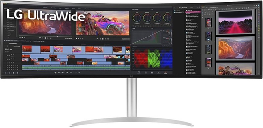 LG 49WQ95C-W 49" 32:9 UltraWide Dual QHD Nano IPS Curved Monitor