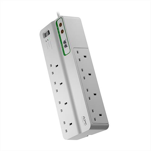 APC SurgeArrest 8 AC outlet(s) 230 V White 3 m