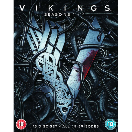 Vikings - Seasons 1-4 [Blu-ray] [2017] [Region Free]