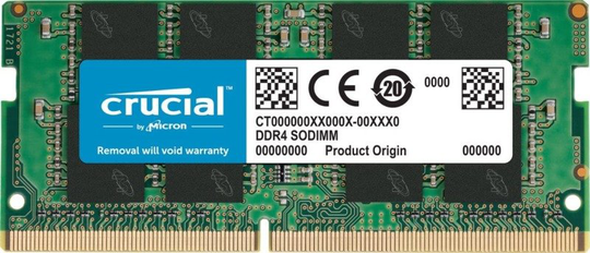 Crucial 16gb Ddr4 3200 Dr Sodimm
