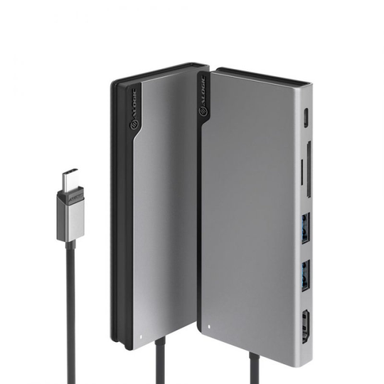 ALOGIC ULDUNIV2-SGR Notebook Dock/Port Replicator