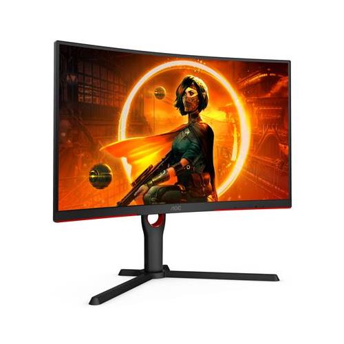 AOC C27G3U/BK computer monitor 68.6 cm (27") 1920 x 1080 pixels Full HD LED Black Red