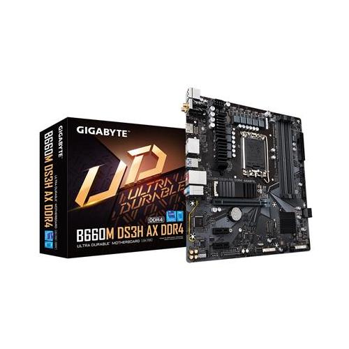 Gigabyte B660M DS3H AX DDR4 motherboard Intel B660 LGA 1700 micro ATX