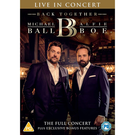 Michael Ball and Alfie Boe - Back Together - Live in Concert [DVD] [2020]