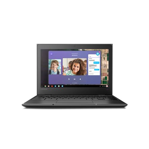 Lenovo 100e A4-9120C Chromebook 29.5 cm (11.6") HD AMD A4 4 GB DDR4-SDRAM 32 GB eMMC Wi-Fi 5 (802.11ac) Chrome OS Black