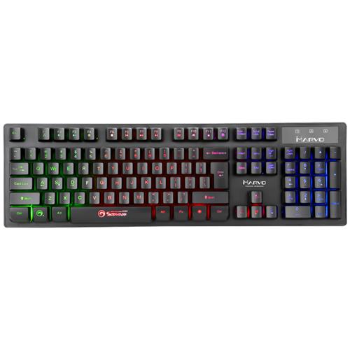 Marvo K616A keyboard USB QWERTY UK English Black