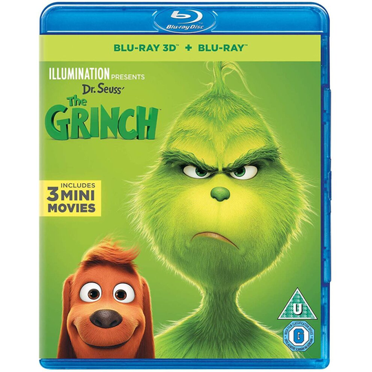 Dr. Seuss' The Grinch [2018] (Illumination) (3D + 2D Blu-ray)