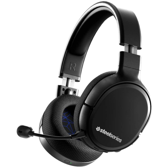 SteelSeries Arctis 1 Wireless - Wireless Gaming Headset - USB-C - Detachable Clearcast Microphone - for PC, PS5, PS4, Nintendo Switch, Android, Black
