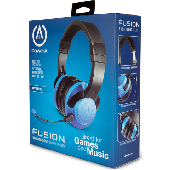 Fusion Universal Sapphire Fade Wired Headset