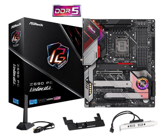Asrock Z690 PG Velocita ATX Motherboard