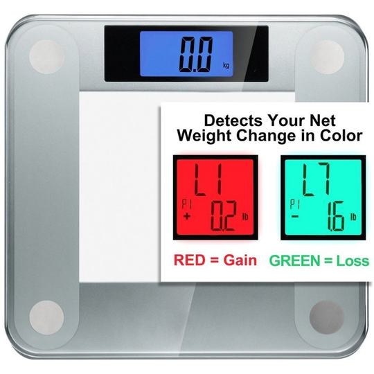 Ozeri Precision II Digital Bathroom Scale (200 kg / 440 lbs / 31 st) with Weight Change Detection Technology &StepOn Activation