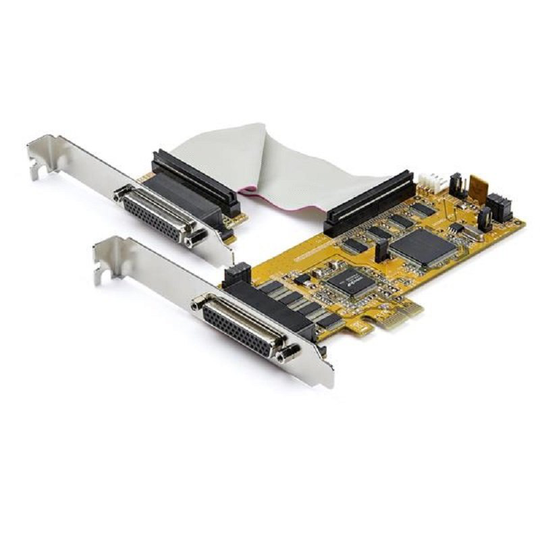 StarTech.com 8-Port PCI Express RS232 Serial Adapter Card - PCIe RS232 Serial Card