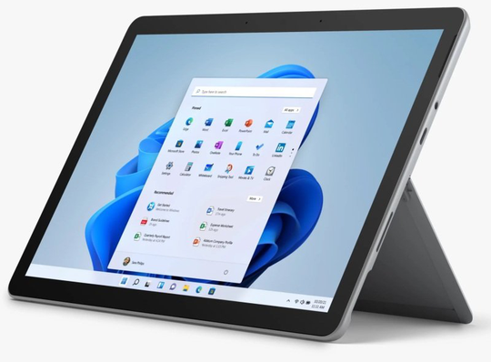 Microsoft Surface Go 3, Intel Pentium Gold 6500Y 1.1GHz, 8GB RAM, 128GB SSD, 10.5" Touchscreen (1920x1280), Intel UHD, Windows 11 Pro, no Keyboar