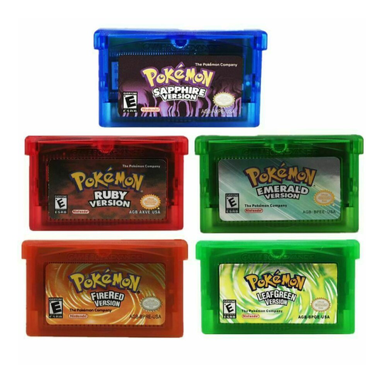 (5 All in 1 Set) NINTENDO Pokemon Ruby Games GBA Game Boy Advance