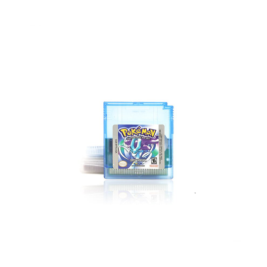 (Crystal version) For Nintendo GB GBC Game Card Classic Pokemon Game Series