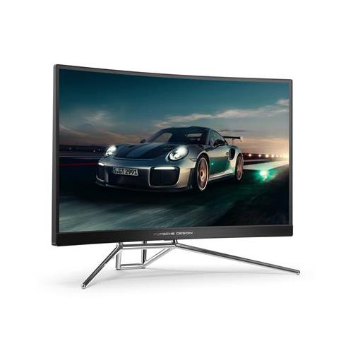 AOC Porsche PD27 LED display 68.6 cm (27") 2560 x 1440 pixels 2K Ultra HD Black