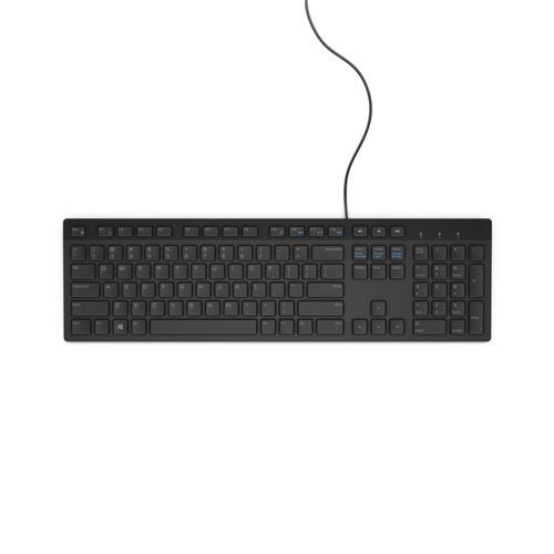 DELL KB216 keyboard USB QWERTY US International Black