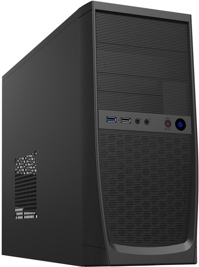 CiT Elite Micro ATX PC Case with 500W PSU/Power Supply