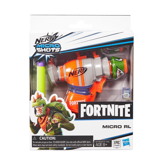 Fortnite RL Nerf MicroShots Dart-Firing Toy Blaster