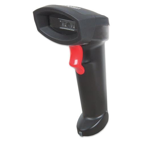 Manhattan Rugged Wireless Linear CCD Handheld Barcode Scanner Bluetooth 500mm Scan Depth up to 80m effective range (line of sight) Rugged Housing Max Ambient Light 100000 lux (sunlight) Black Box (with Euro 2-pin plug)