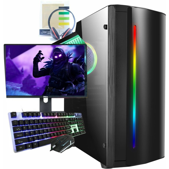 (Intel i5 2nd Gen, 8GB DDR 3) ULTRA FAST i3 i5 i7 Desktop Gaming PC 2TB 16GB NVIDIA GTX 1650