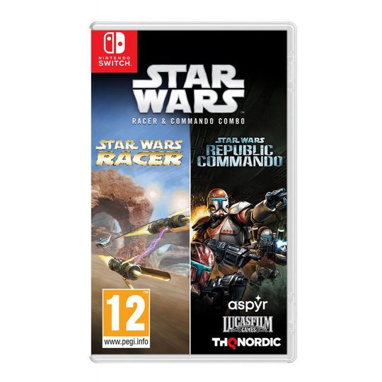 Star Wars Racer and Commando Combo | Nintendo Switch | Video Game