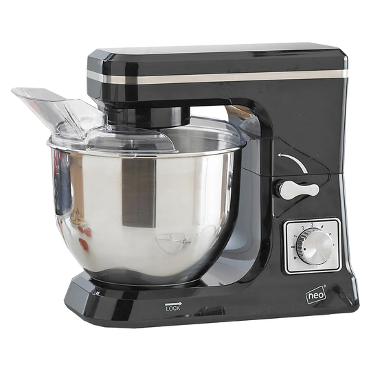 Neo 5L 800W 6 Speed Electric Stand Mixer - Black