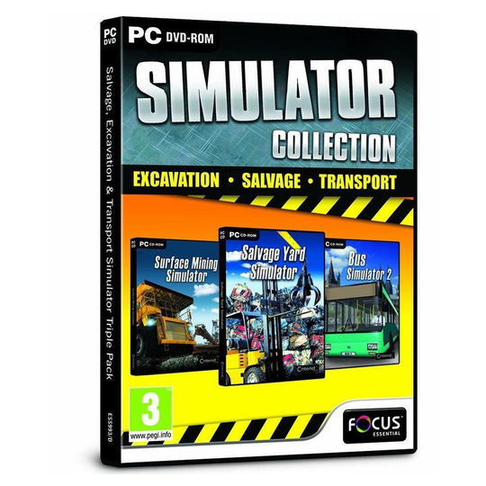Salvage, Excavation and Transport Simulator Triple Pack PC DVD