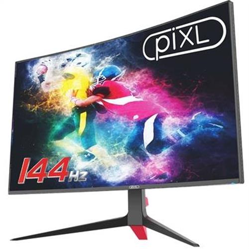 piXL CM24GF5 computer monitor 61 cm (24") 1920 x 1080 pixels Full HD Black Red