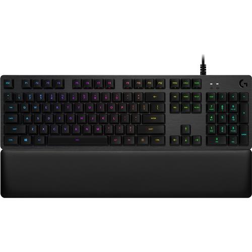 Logitech G G513 CARBON LIGHTSYNC RGB Mechanical Gaming GX Brown keyboard USB QWERTY English