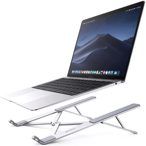 UGREEN Laptop Stand for Desk Adjustable Portable Laptop Riser Computer Aluminum Foldable Notebook Stand Holder